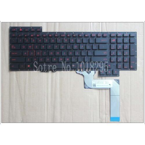 New for ASUS G751 G751J G751JL G751JM G751JT G751JY English laptop keyboard US layout black color