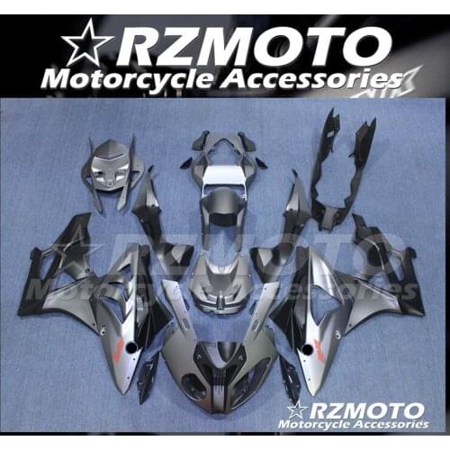 New Abs Motorcycle Fairings Fit For BMW S1000RR 2009 2010 2011 2012 2013 2014 Bodywork Injection mold cool Silver grey No.5005