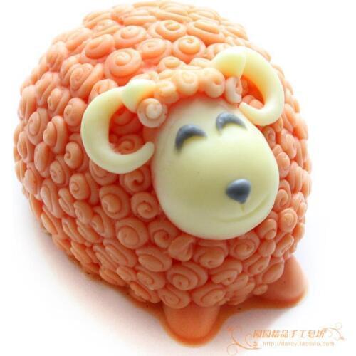 Sheep Silicone Soap mold silicone 3d handmade mould DIY Craft molds S119