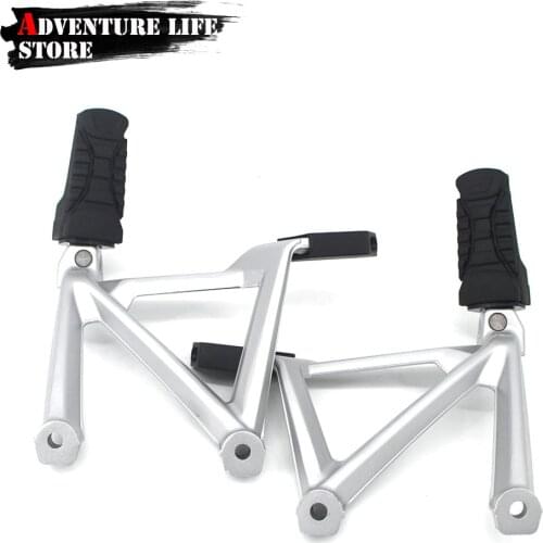 Motorcycle Rear Passenger Foot Peg Bracket Foot Rests Accessories For BMW R1200GS R 1200 R1200 GS ADV LC Adventure 2013-2019