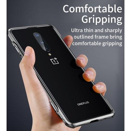 Shockproof Oneplus 8 Pro Metal Bumper Case 360 Full Protection Aluminum Phone Cover Coque For Oneplus 8 Case Luxury Funda Coque
