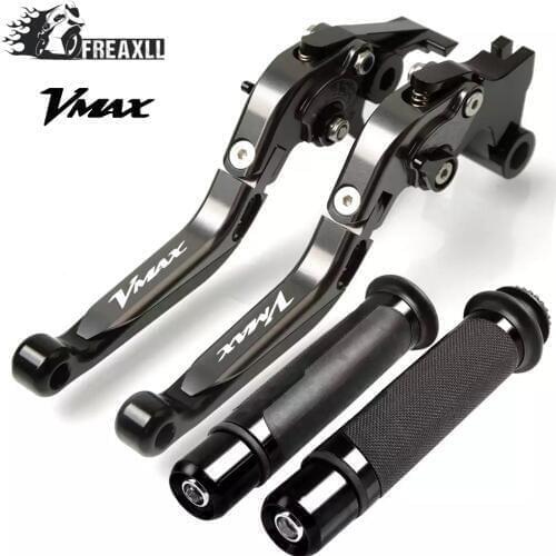 For YAMAHA V-MAX VMAX 1700 2009-2016 2010 2011 2012 2013 2014 2015 Motorcycle Brake Clutch Levers Handlebar Grip Handle Grips