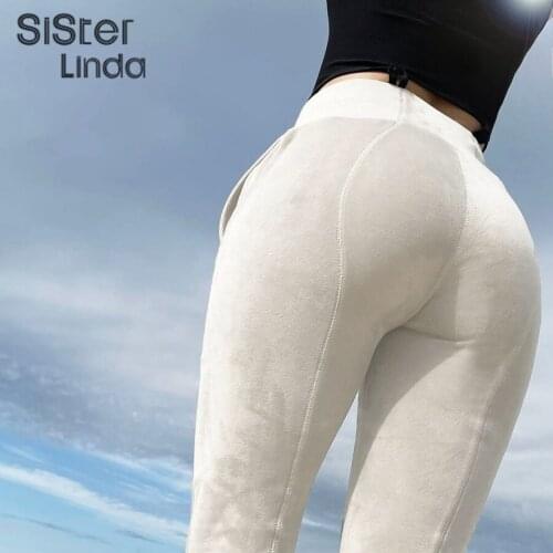 Женские бархатные брюки Sisterlinda China At AliExpress