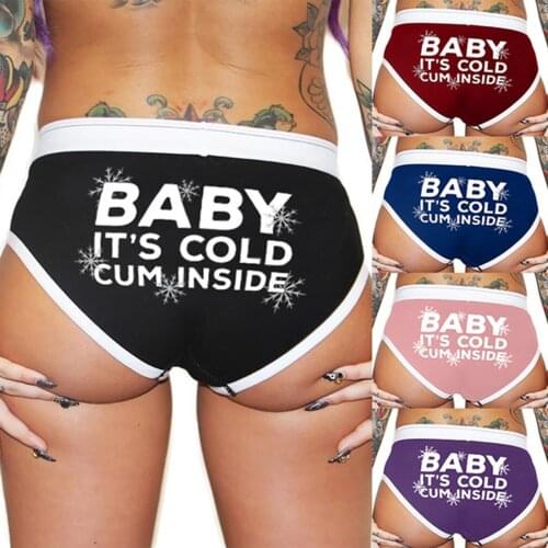 Women Fashion Underpants Panties Sexy Funny Printed Seamless Lingerie нижнее белье для женщин женские трусы 2021 Fashion