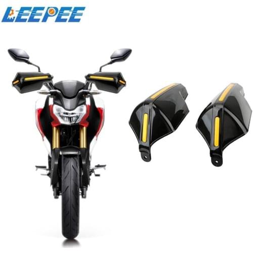 Handlebar HandGuards Handle Protector Shield 1Pair Windproof Motorcycle Hand Guard Protection Gear Universal
