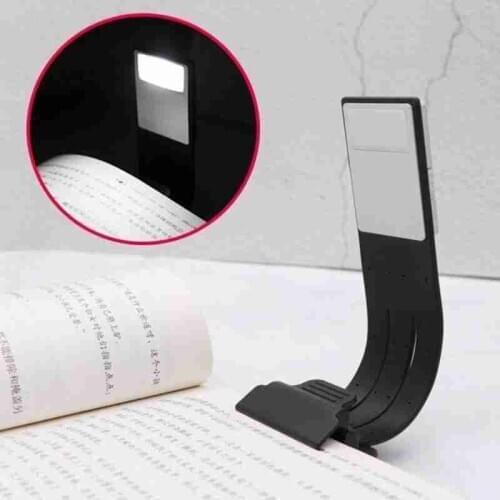 1pcs LED Flashlight For E-book Kindle Lamp USB Rechargeable Flexible Clip Book Light Reading Portable Flashlight For E-book