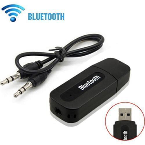 3.5mm USB Wireless Bluetooth Music Audio Receiver Dongle Adapter Jack Audio Cable For Aux Car For Iphone Speaker Mp3