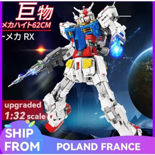 3500PCS RX-78-2 GUNDAM Set Creator Ideas Series Building Blocks Robot Mech Bricks Assembly Toys For Children Boys Birthday Gifts