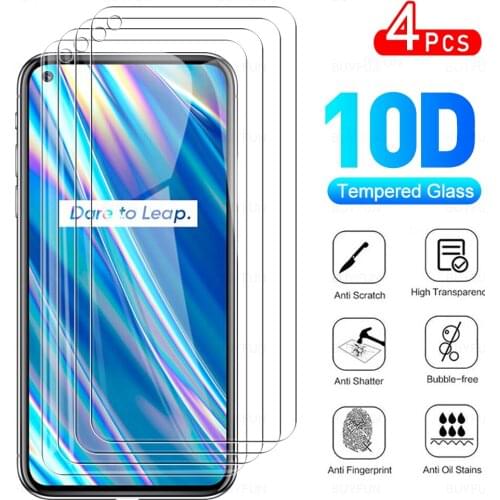 4Pcs Full Cover Protective Glass For OPPO Realme Q3i 5G Tempered Glas For Realmy Realmi Realme Q 3i 6.5" Screen Protector Film