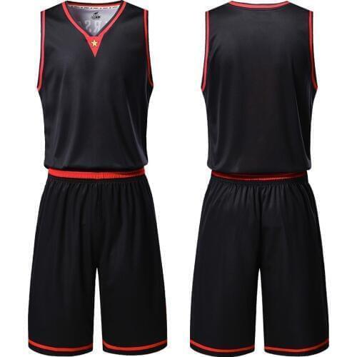 Basketball Jersey Custom Team Name Uniform MenS Match Training Basketball Uniform Printed Vest Basketball Suit