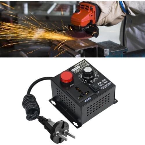 SCR Electronic Voltage Regulator AC220V 4000W Temp. Motor Fan Speed Controller