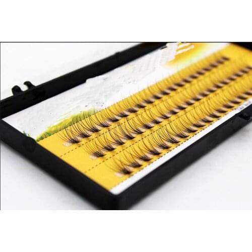 Individual Lashes Black False Eyelash Natural Long Cluster Extension Makeup Beauty Health Makeup Fake Eyelashes 6-14MM