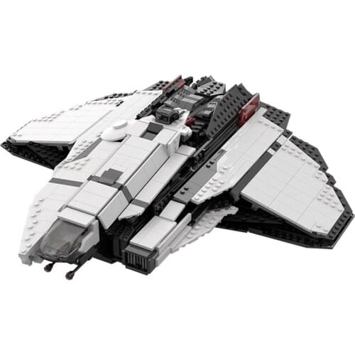 MOC Starwalker Military Aircraft Mercury Starrunners Model Building Building Blocks Toy Children Assemble Blocks Boys Gifts