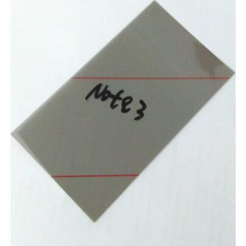 Hot 50pcs/lot LCD Filter Polarizing Film For Samsung Galaxy Note 3 N9000 LCD Polarizer Film Polaroid Polarized Light Film