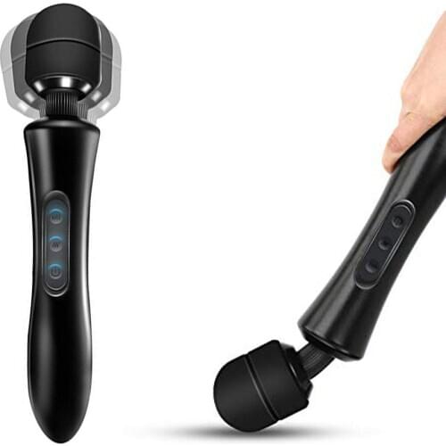20 Speed AV Magic Wand Vibrator Massager Clitoris Stimulator USB Rechargeable G Spot stimulate Vibrator Sex Toy For Women