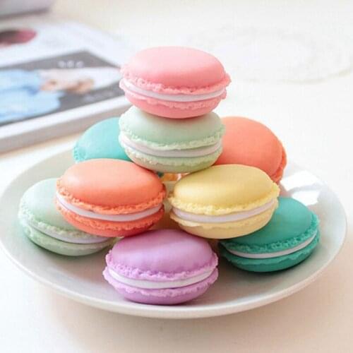 Mini Macaron Storage Box Candy Organizer For Jewelry Earring Home Portable Lovely Color Storage Box #261285