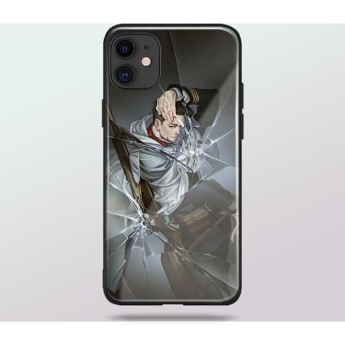 Ogata Hyakunosuke Golden Kamuy anime glass soft silicone phone case cover shell For iPhone SE 6 6s 7 8 Plus X XR XS 11 Pro Max