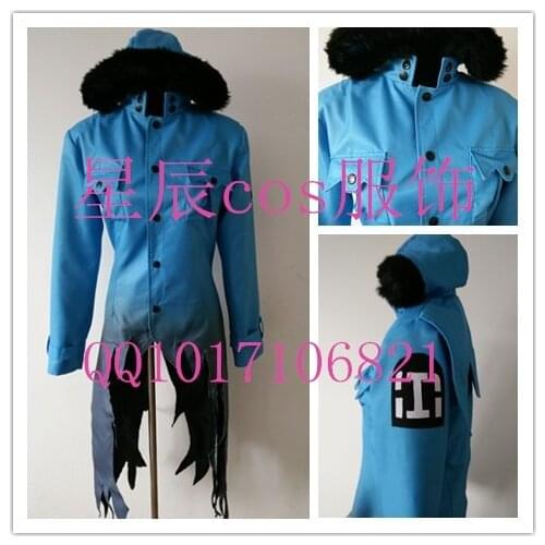 Servamp Kuro Cosplay Trench Costume