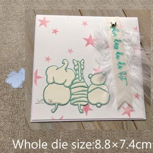 XLDesign Craft Metal Cutting Die cut dies animals back view scrapbook Album Paper Card Craft Embossing die cuts