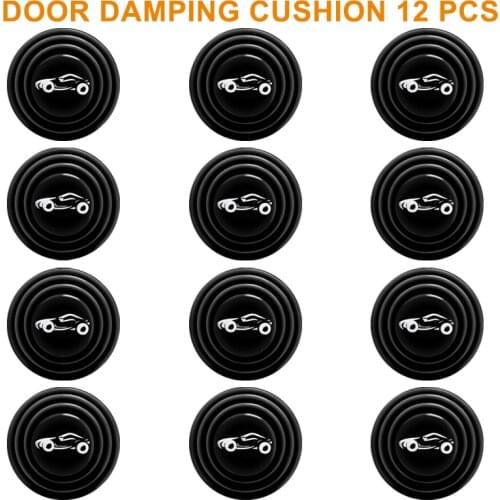 YUSI for Volkswagen Car Front Rear Door Rubber Cushion Pad choice Damping Block Shock-absorbing Buffer Mat Front hood