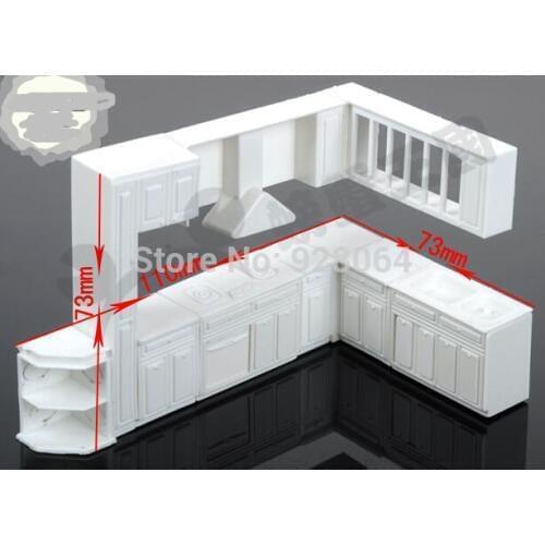 Whole cabinet kitchen utensils/interior scenes/sandbox molding material/DIY craft materials/DIY toy accessories/technology model