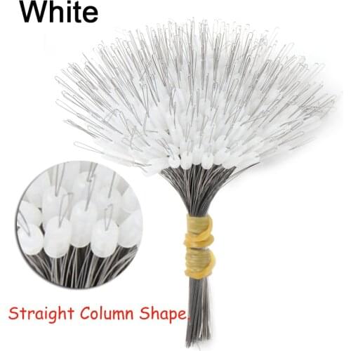 300pcs/pack Float Fishing Bobber Silicone Stopper Space Bean Connector Fishing Line Resistance Fishing Accessories 3 Sizes