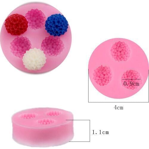 3D flowers shape silicone cake decorating tool Jelly Pudding Mold Eco-Friendly fondant decorating kitchen accessories DIY