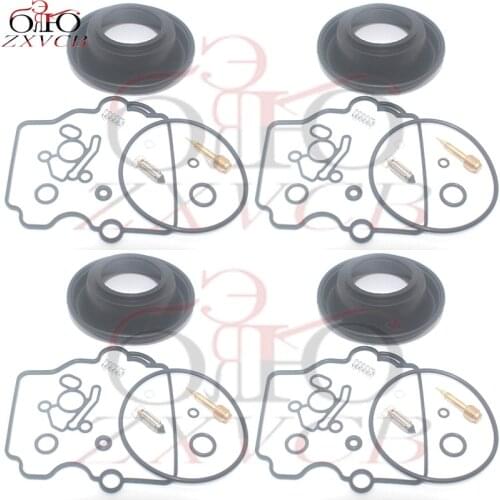 4 set for RF900R 1994-1997 RF600R 94-96 RF 600 900 600R 900R Motorcycle Carburetor Repair Kit Plunger Diaphragm