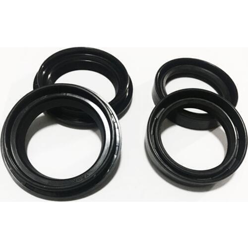 4 pcs/lot 43*55*11 mm Motorcycle Front Fork Dust Seal And Oil Seal For Yamaha YZF-R1 2002-2008 YZF-R6 1999-2010 Damper Absorber