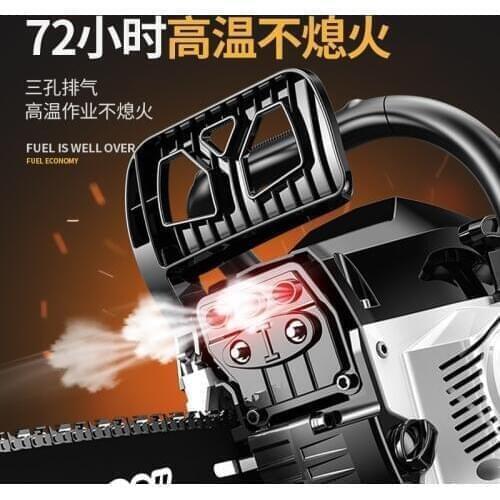 9808 high power gasoline logging saw small multifunctional tree cutting machine artifact