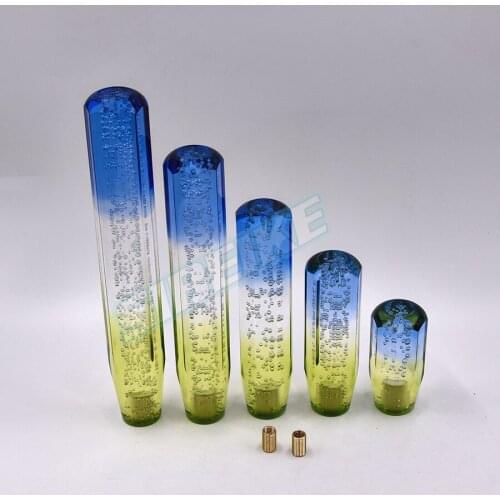 Car Manual Shift Knob Gear Shifter Stick Acrylic Crystal Transparent Bubble Gear Shifter