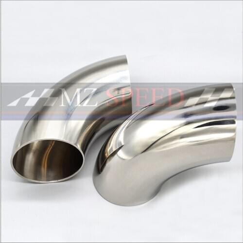 Auto parts into the cars exhaust muffler 304 stainless steel bend Angle of 90 degrees to reduce diameter