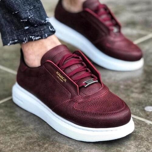 Knack High Base Daily Shoes 039 Burgundy