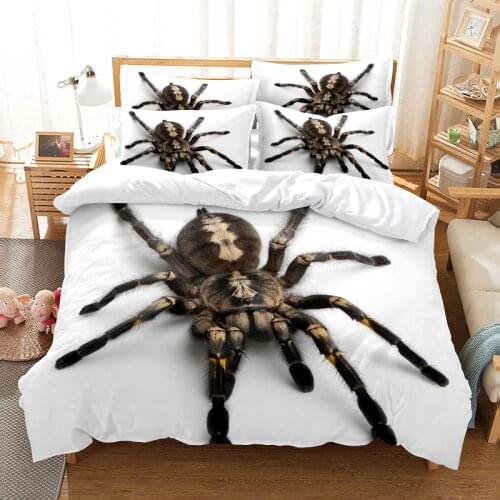 Spider And Animals Bedding Set Duvet Cover Set 3d Bedding Digital Printing Bed Linen Queen Size Bedding Set Fashion Design