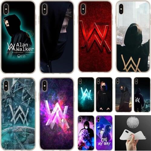 Soft Silicone Case For iPhone 12 11 Pro 7 8 6 6s Plus XR XS Max Cover Mini 5 5S SE 2020 Funda Etui alan walker faded