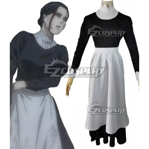 Attack On Titan Shingeki No Kyojin Final Season Lara Tybur Girls Dress Halloween Party Festival Set Cosplay Costume E001