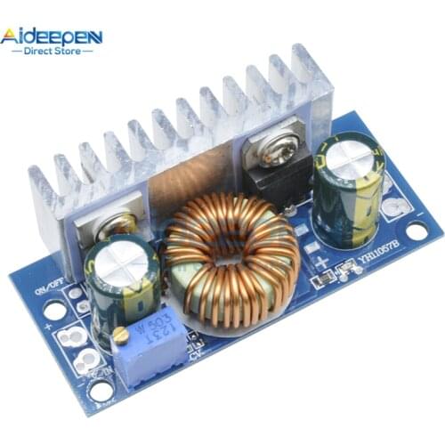DC-DC Boost Converter Board 4.5V-32V to 5-42V 6A Step Up Adjustable Power Supply Module Non-isolated Short Circuit Protection