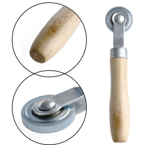 QILEJVS Car Truck Tire Repair Patch Stitch Wheel Roller Puncture Tool Wood Handle New #kui