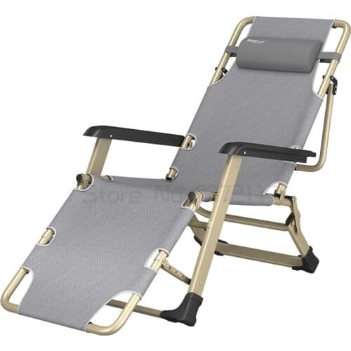 Folding bed single bed household simple lunch break bed multifunctional recliner office adult marching bed
