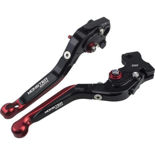 KODASKIN Folding Extendable Brake Clutch Levers for DUCATI Monster 821 2014-2017