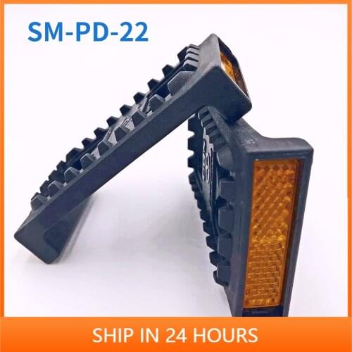 SM-PD22 SPD Cleat Flat Mountain Bike Pedal Bicycle PD-22 For M520 M540 M780 M980 Clipless MTB Pedals PD22