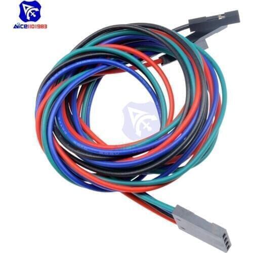 Diymore 2/3/4Pin 70cm Dupont Wire Female to Female Jumper Cables Connector for Arduino 3D Printer Reprap