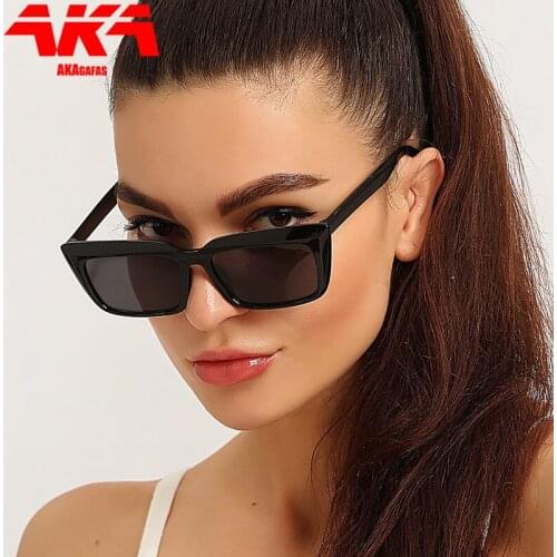 AKAgafas Retro Sunglasses Women Cat Eye 2021 Square Sun Glasses for Women/Men Luxury Brand Eyeglasses Women Oculos De Sol Mujer