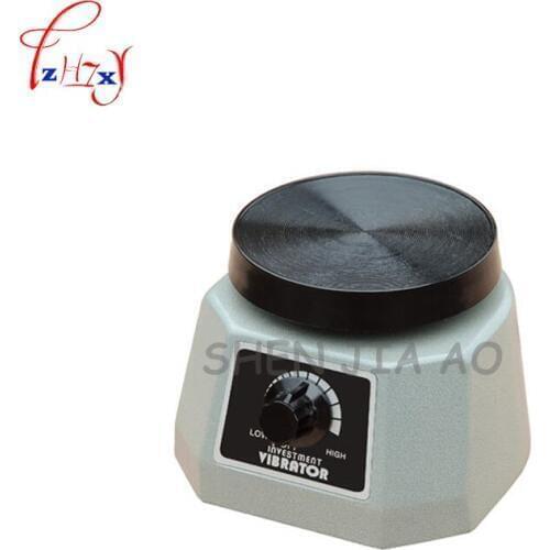 Dental Gypsum Oscillator JT-14 Disc Gypsum Oscillator Gypsum Vibrator Gray Small Circular 110/220V 1PC