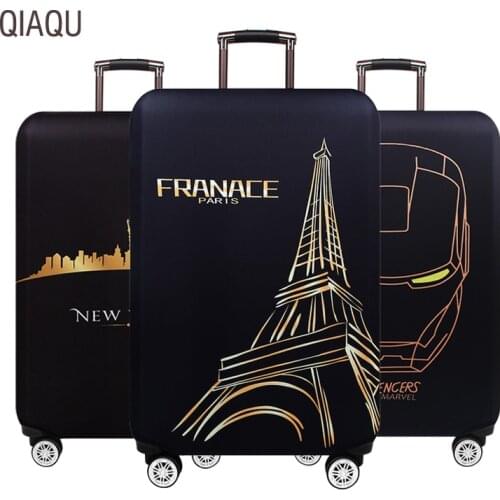 Thick Travel Suitcase Protective Cover Apply to 18-32 Inch Elastic Luggage Dust Cover Luggage cover Suitcase Travel Accessories