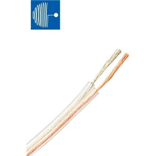 TRIUMPHCABLE 10 meter speaker cable 0.5/0.75/1.0/1.5/2.0/2.5/3.0mm PVC Tinned Copper gold and silver transparent parallel line