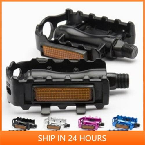 1 Pair MTB Road Mountain Bike Aluminum Alloy Anti-slip Bicycle Cycling Pedals Bicycle Accessories Replacement Parts