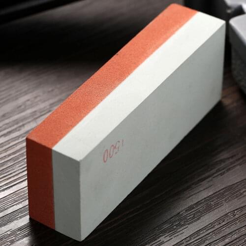 1Pc Home Knife Razor Super Fine Sharpening Polishing Stone Sharpener Whetstone 100mm Grit 400/1500# Double Sided Grinder Tool