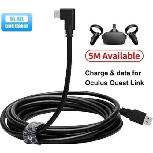 5m USB C to A Charging Cable For Oculus Quest 2 VR High-speed Transmission Data Wire Type-C Cable For Oculus Quest Accessories