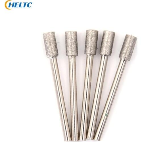 5PCS/lot Diamond Drills Diamond Chainsaw Sharpener Burr Stone File Chain Saw Sharpening